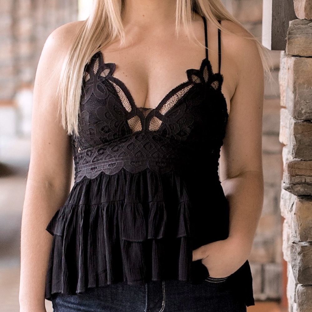 Black Lace Women’s Top